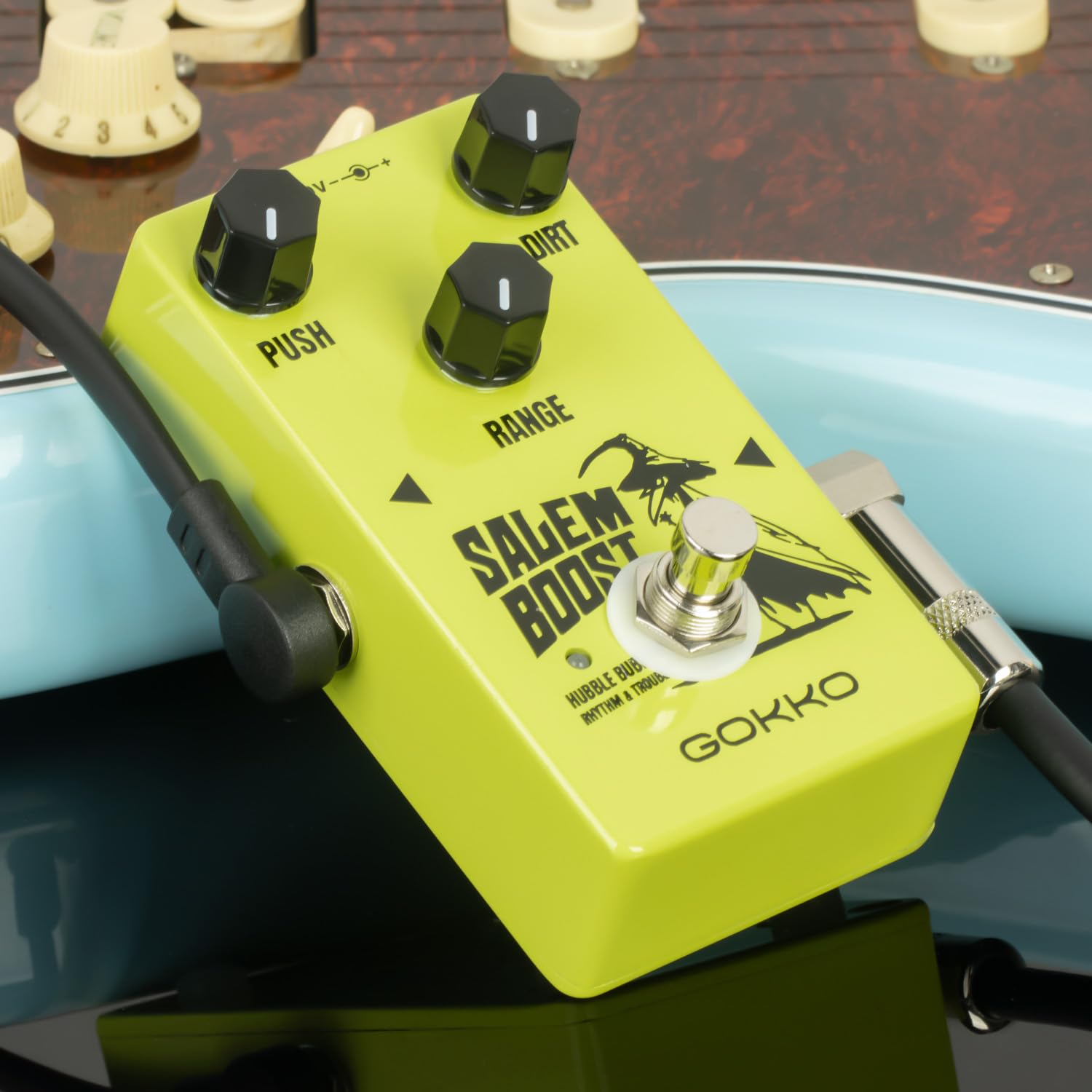 GOKKO Salem Boost Effect Pedal with Full Boost Modes Treble